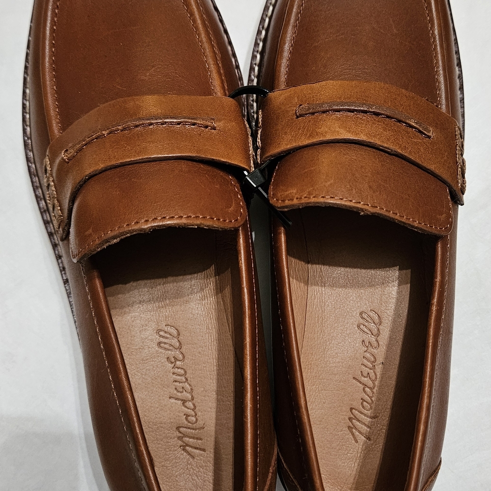 Madewell Women's Penny Loafers in Brown